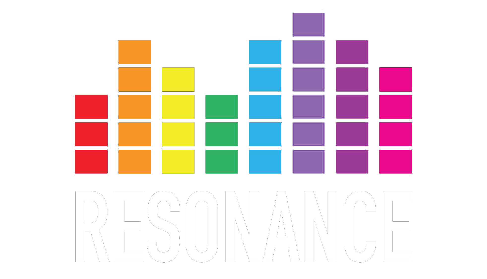Resonance — official rainbow equaliser logo